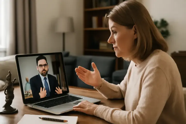 Come funziona la consulenza legale a distanza? Chiarezza sui vantaggi pratici per chi non può recarsi in studio
